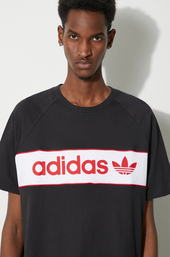 Bavlnené tričko adidas Originals Archive IS1404 čierna
