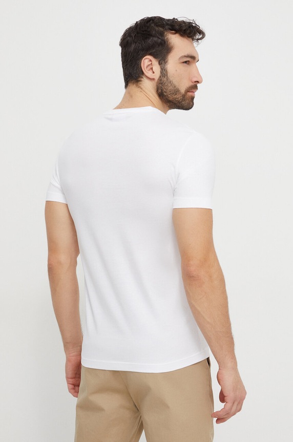 Βαμβακερό μπλουζάκι Calvin Klein K10K112229 λευκό AA00
