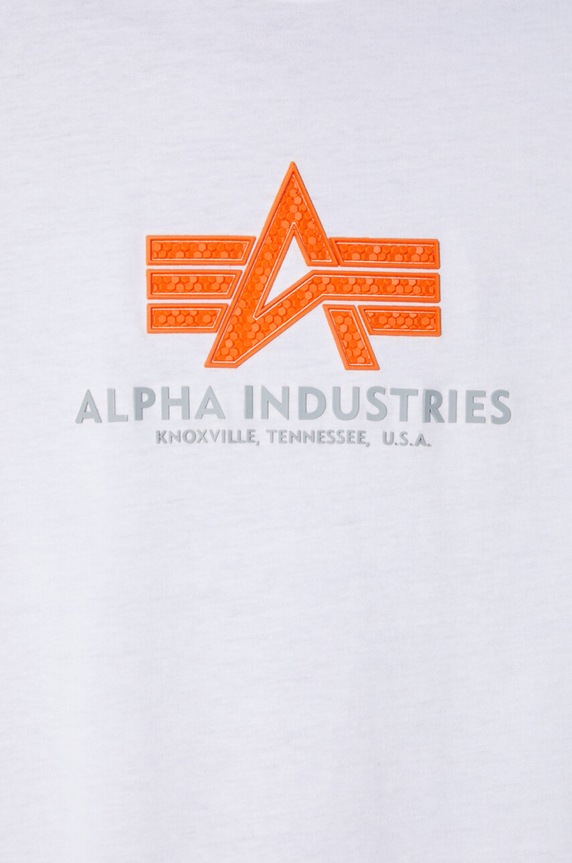 Alpha Industries t-shirt in cotone Basic Rubber 100501RB