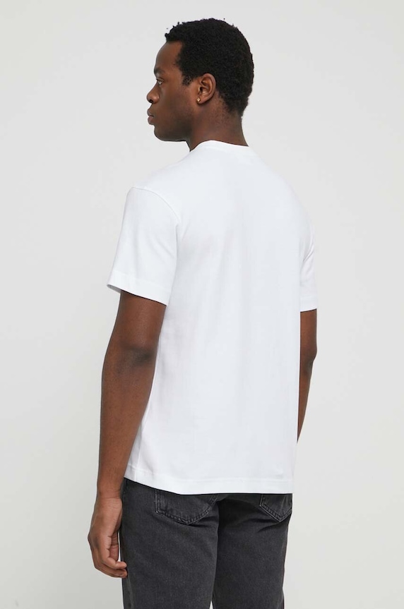 Odzież Calvin Klein t-shirt bawełniany K10K112487 biały