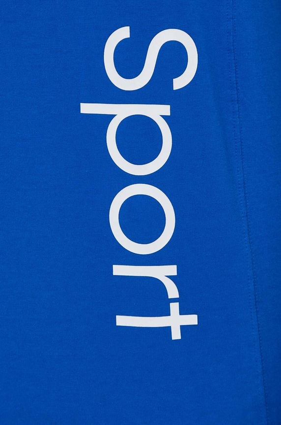 Calvin Klein Performance pamut póló 00GMS4K173 kék