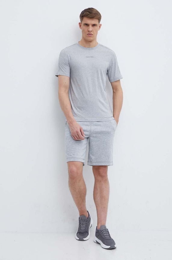 Calvin Klein Performance t-shirt 00GMS4K187 szary SS24