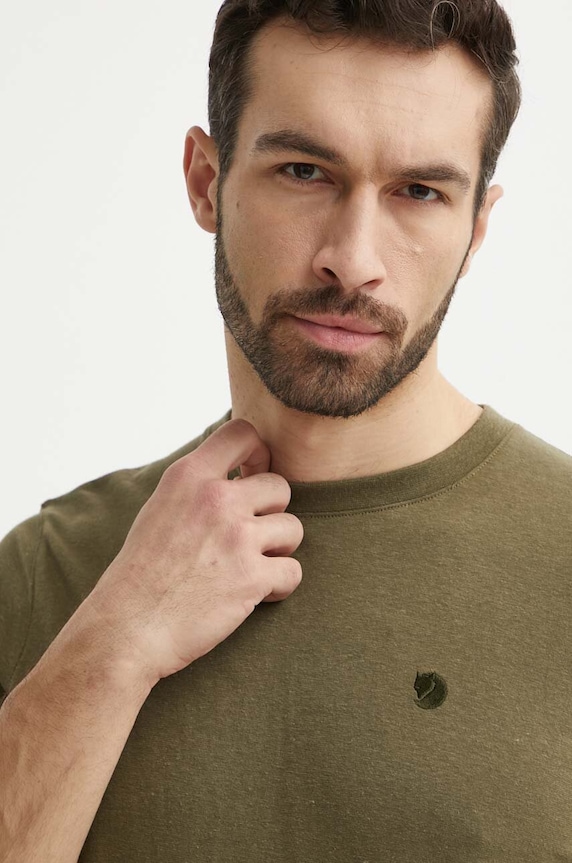 Fjallraven t-shirt Hemp Blend zielony F12600215.620