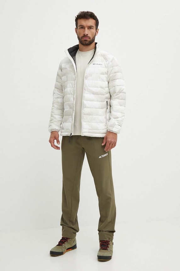 Fjallraven sportos póló Walk With Nature F12600216.113 bézs SS26