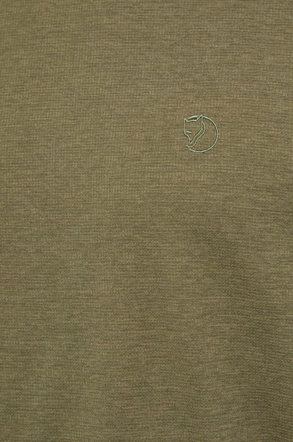 Αθλητικό μπλουζάκι Fjallraven Abisko Day F87197.620 πράσινο