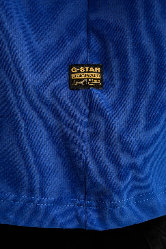G-Star t-shirt bawełniany D24780.C336 niebieski