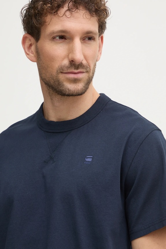 G-Star tricou din bumbac Nifous bleumarin D24449.336