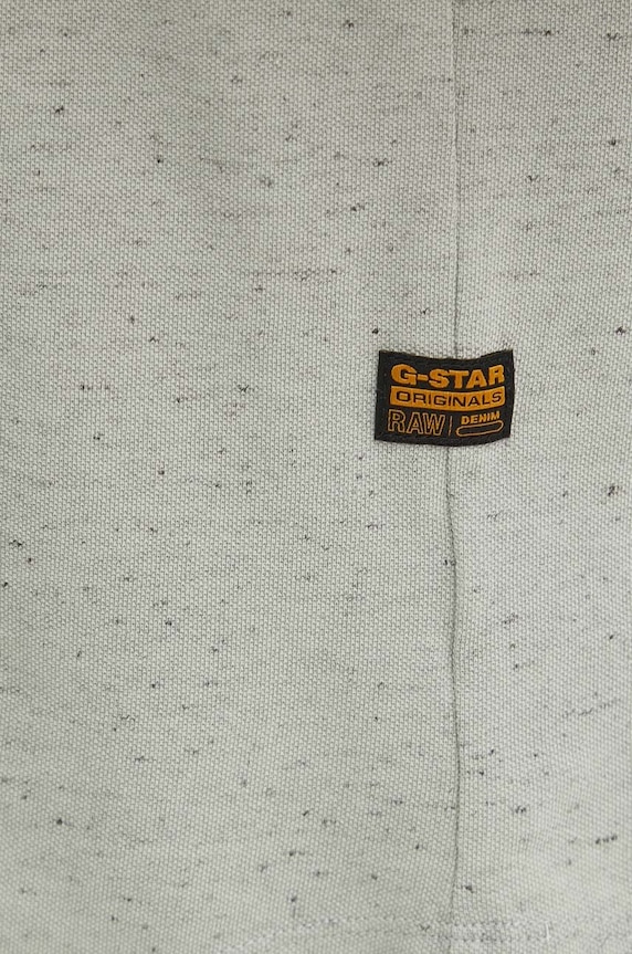 G-Star t-shirt bawełniany szary D16396.D565