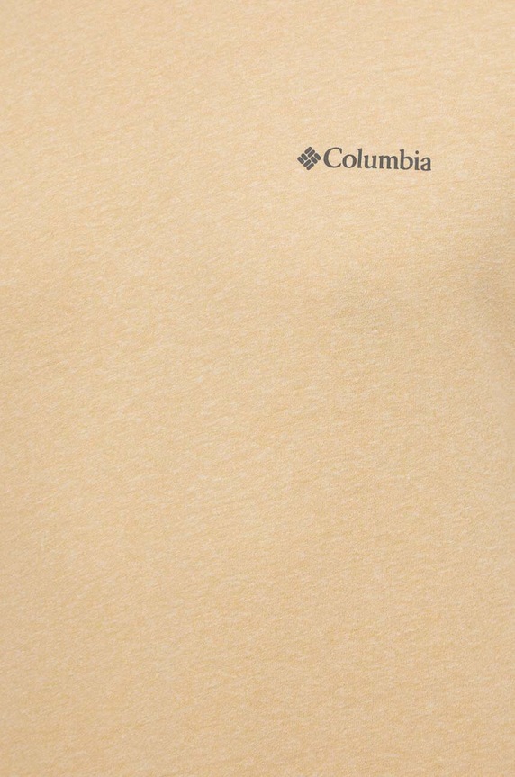 Columbia t-shirt sportowy Thistletown Hills 1990751 żółty