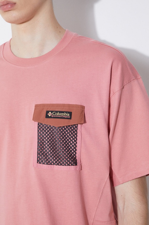 Columbia t-shirt in cotone Painted Peak 2074481 rosa