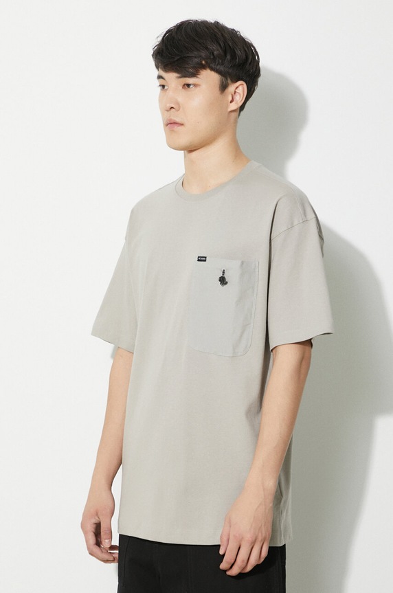 Columbia t-shirt in cotone Landroamer grigio 2076021