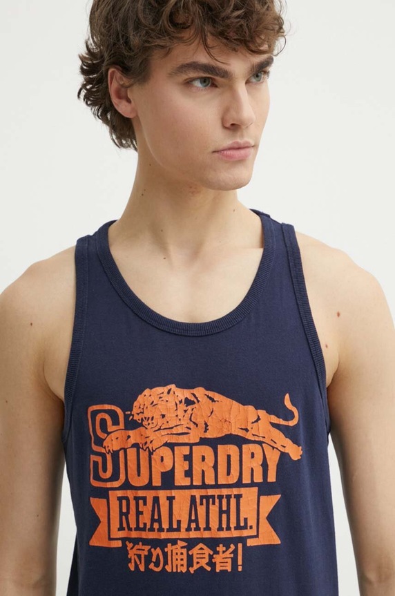 Tričko Superdry tmavomodrá M6010818A.2AU