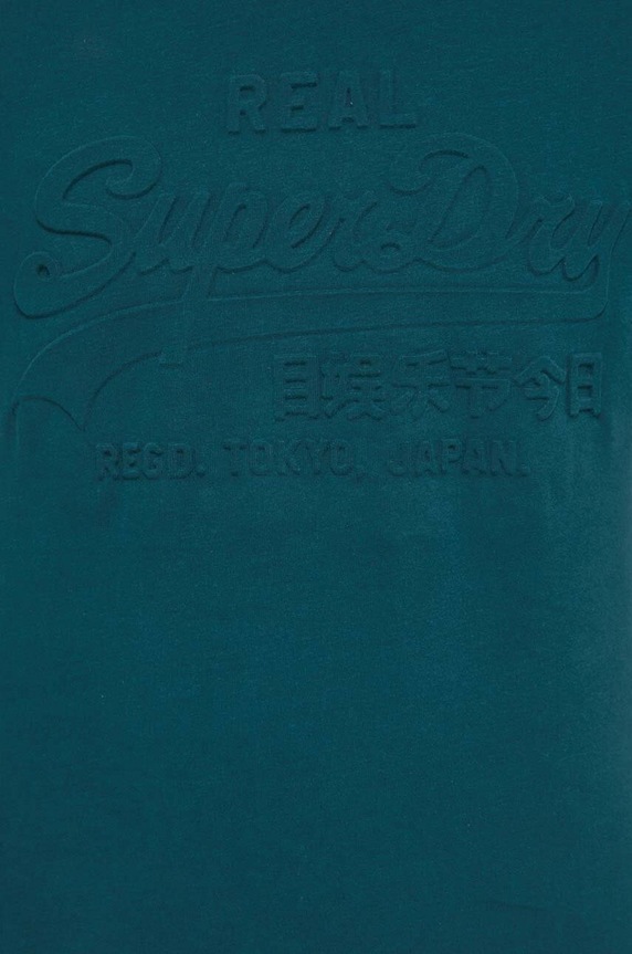 Superdry t-shirt bawełniany zielony M1011908A.8UM