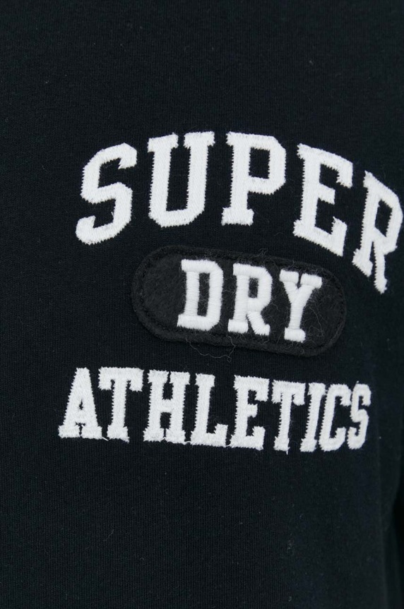 Bavlnené tričko Superdry M1011914A.02A čierna