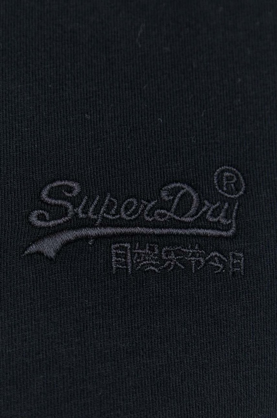 Superdry t-shirt bawełniany M1011245M.16A czarny