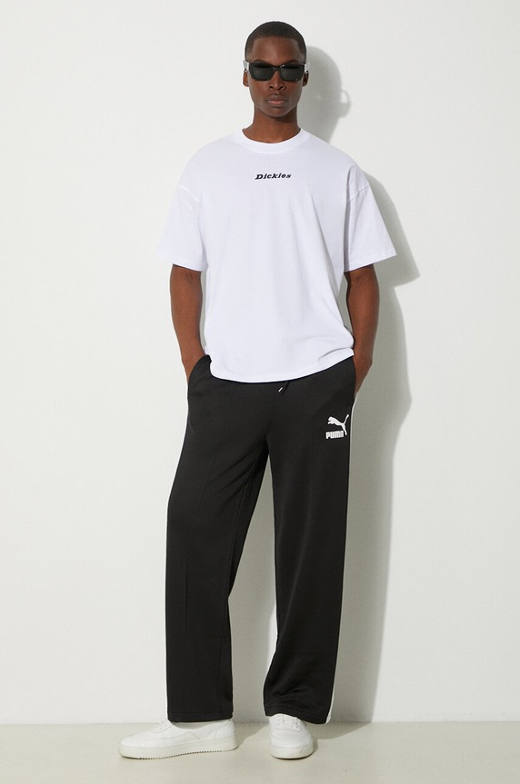 Dickies cotton t-shirt ENTERPRISE TEE SS DK0A4YRN white AW25