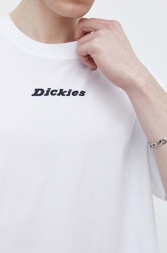 Pamučna majica Dickies ENTERPRISE TEE SS DK0A4YRN bijela