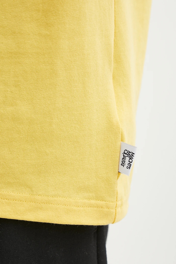 Bavlněné tričko Puma MMQ žlutá 624009