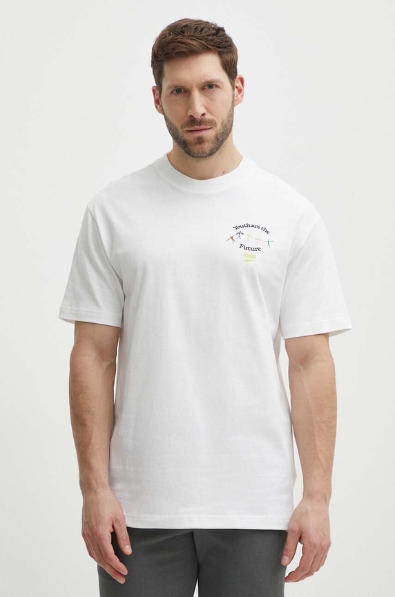 Bavlnené tričko Puma 623558 béžová SS24