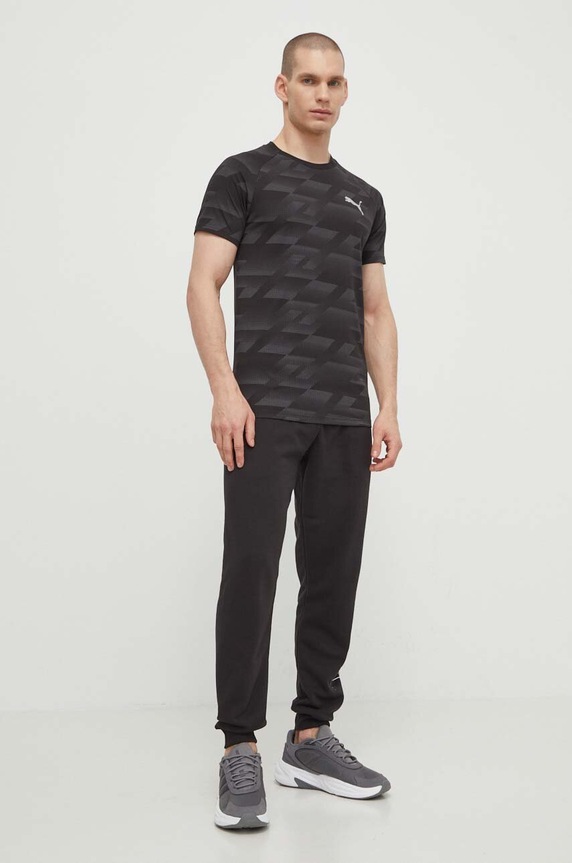 Μπλουζάκι προπόνησης Puma Evostripe 678993 μαύρο SS24