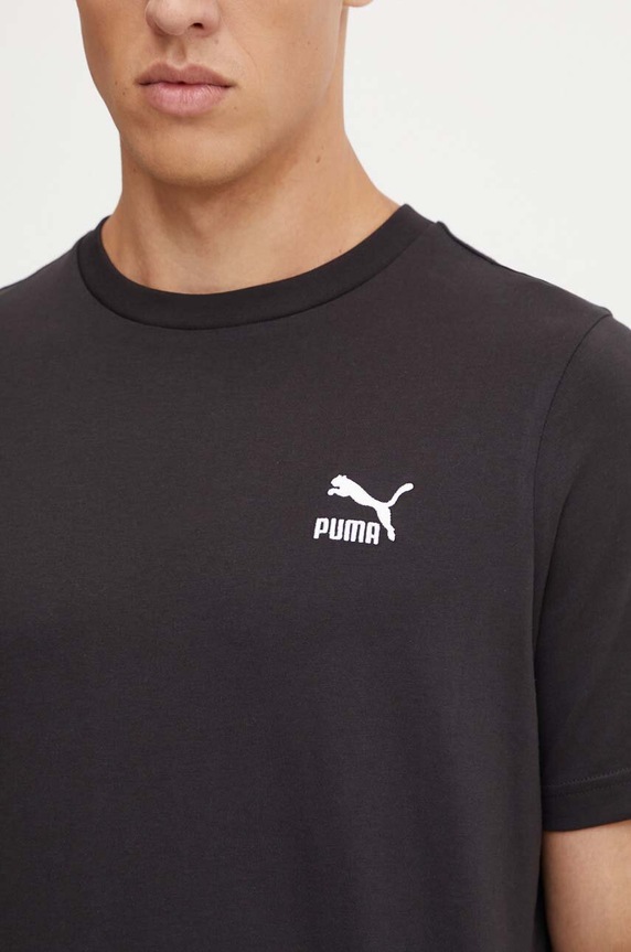 Puma t-shirt bawełniany 679187 czarny