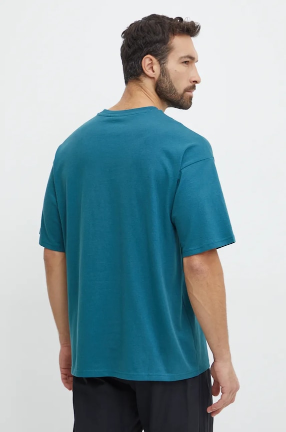 Oblečení Bavlněné tričko Puma BETTER CLASSICS 679188 tyrkysová