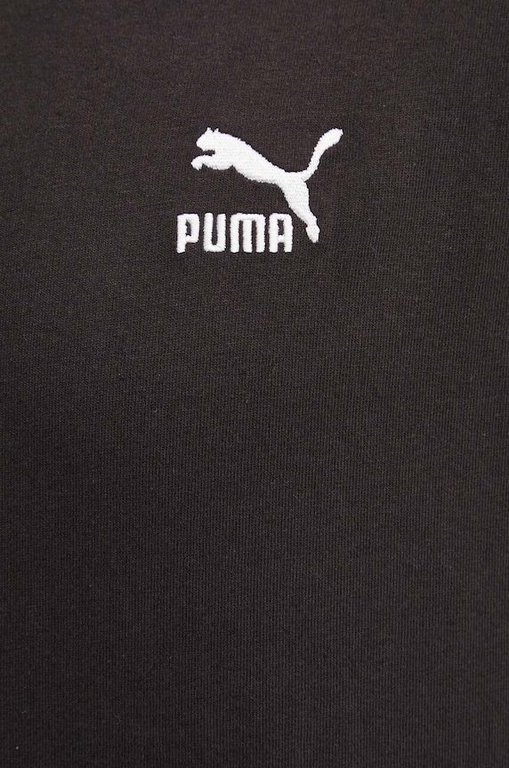Βαμβακερό μπλουζάκι Puma 679188 μαύρο