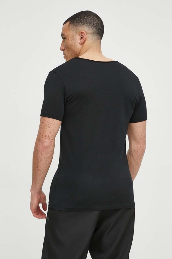 Ρούχα Μπλουζάκι AllSaints Tonic MD108E μαύρο