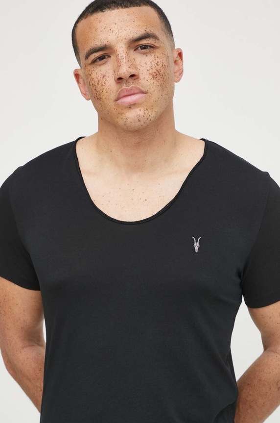 Μπλουζάκι AllSaints Tonic μαύρο MD108E
