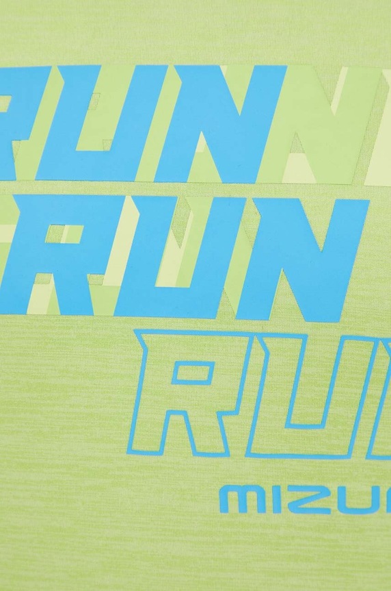 Mizuno t-shirt do biegania Core Run J2GAB008 zielony