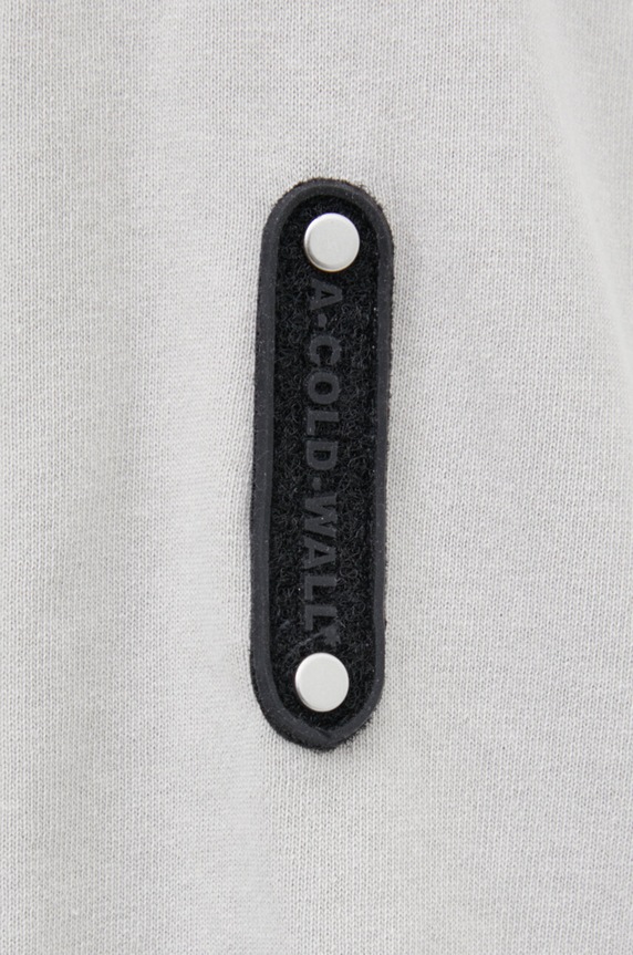 Bavlnené tričko A-COLD-WALL* Overdye Logo T-Shirt ACWMTS186 sivá