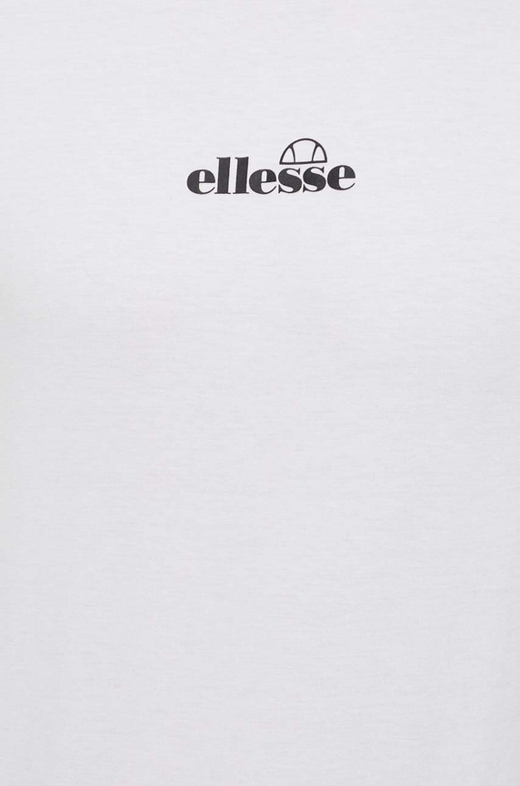 Ellesse t-shirt bawełniany Ollio Tee SHP16463 biały