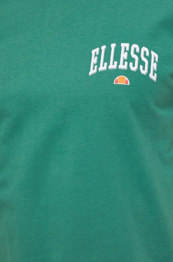 Bavlněné tričko Ellesse Harvardo T-Shirt SHV20245 zelená