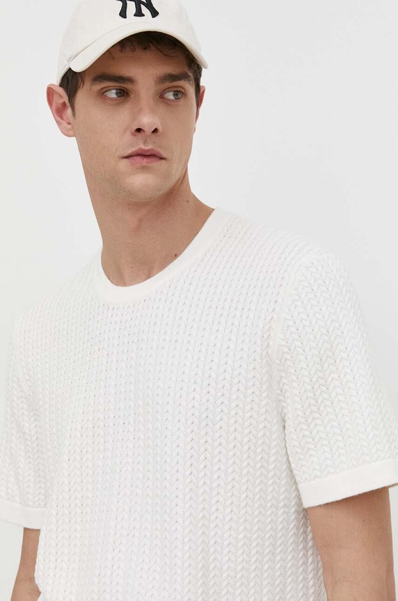 Abercrombie & Fitch t-shirt bézs KI120.4028.100