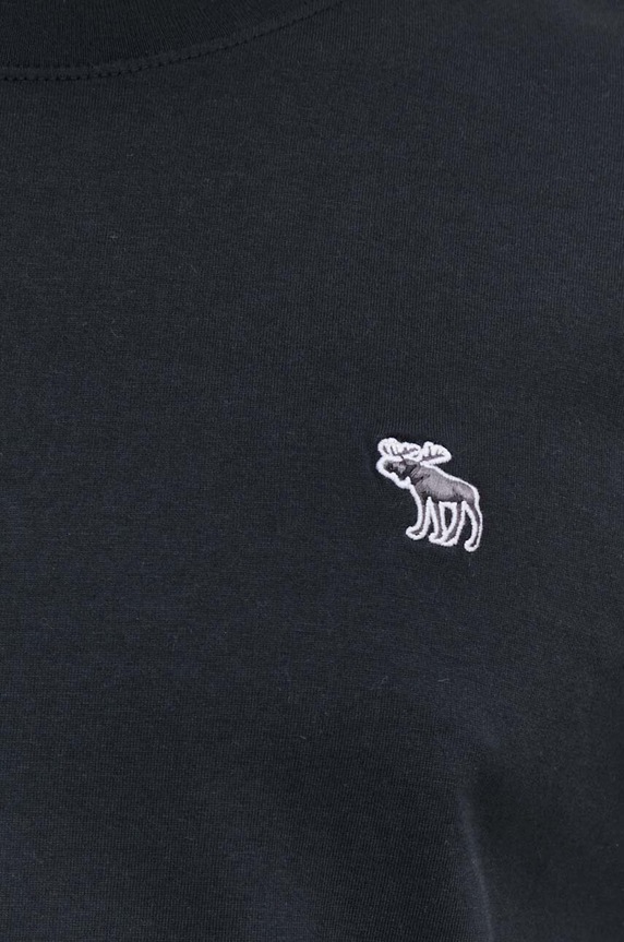Abercrombie & Fitch t-shirt bawełniany KI124.4045.900 czarny