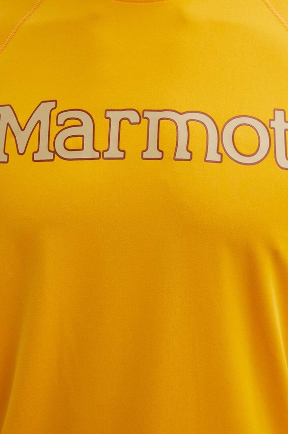 Marmot t-shirt sportowy Windridge Graphic M14155 żółty
