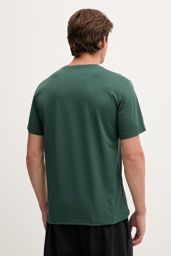 Odzież Jack Wolfskin T-shirt trekkingowy męski Delgami 1809811 zielony