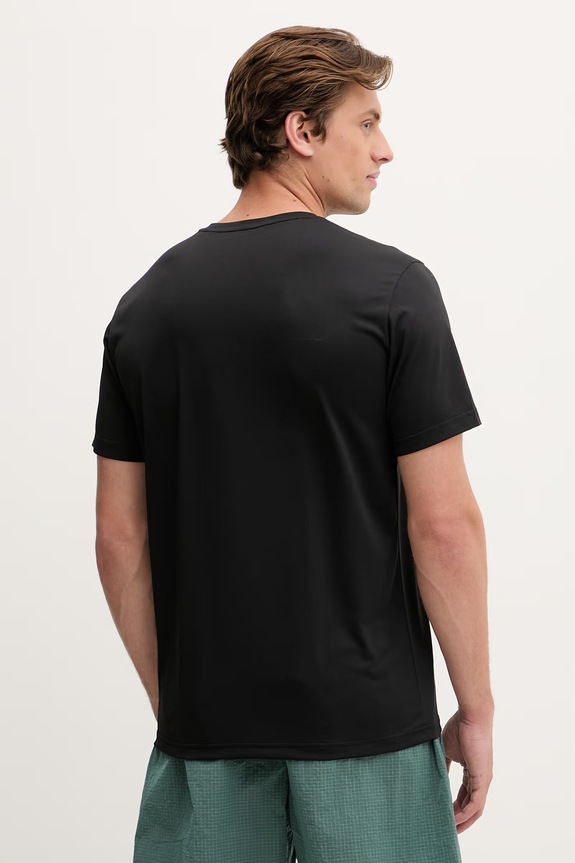 Odzież Jack Wolfskin T-shirt trekkingowy męski Delgami 1809811 czarny