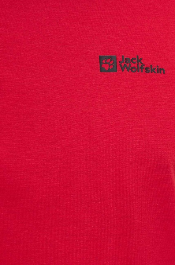 Jack Wolfskin t-shirt sportowy Vonnan 1809951 czerwony