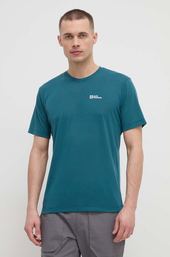 Jack Wolfskin t-shirt sportowy Vonnan zielony 1809951