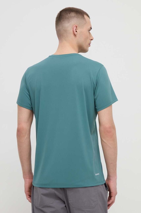 Odzież Jack Wolfskin t-shirt sportowy Prelight Trail 1810131 zielony