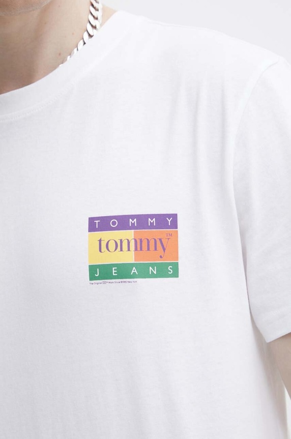 Bavlnené tričko Tommy Jeans DM0DM19171