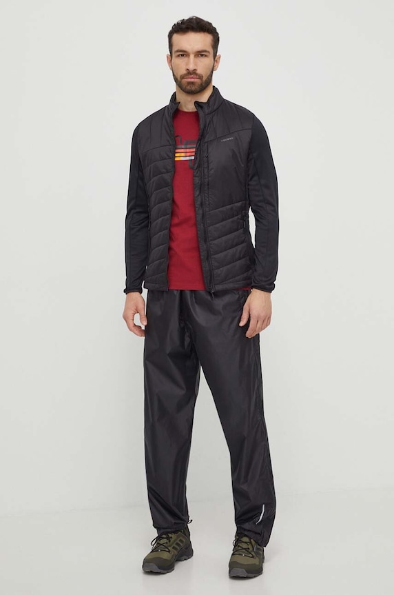 Tričko LA Sportiva Stripe Cube N98320320 burgundské SS24