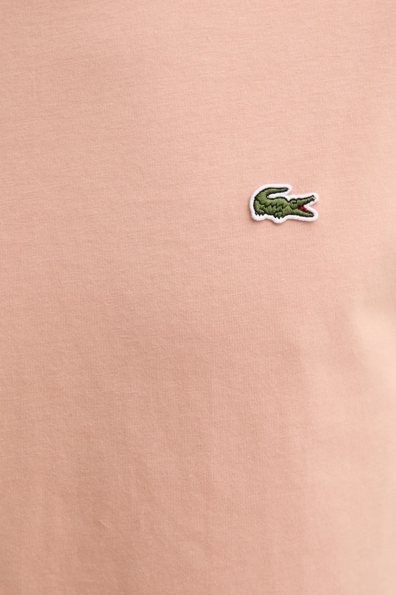 Lacoste T-shirt basic męski bawełniany TH7318