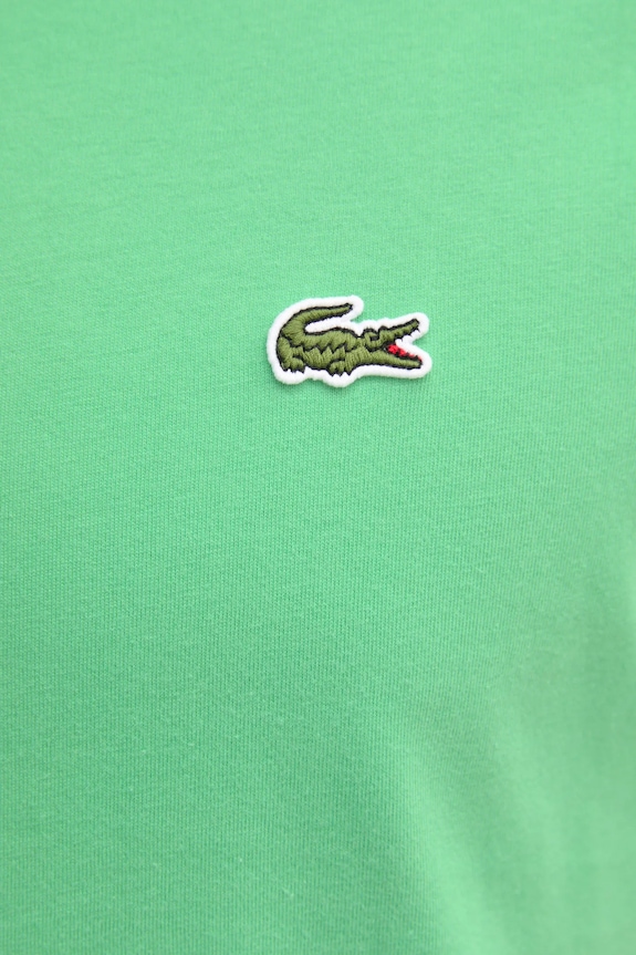 Lacoste basic tričko pánske bavlnené TH7318 zelená