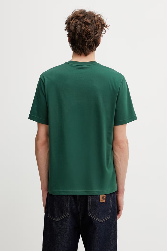 Clothing Lacoste Basic T-shirt cotton men's TH7318 green