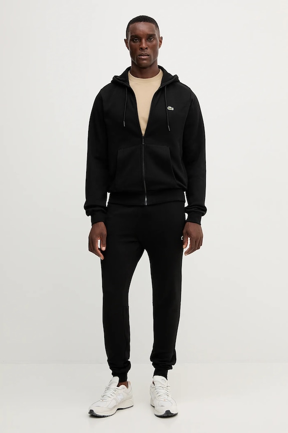 Lacoste T-shirt basic bawełniany męski TH7318 beżowy SS26