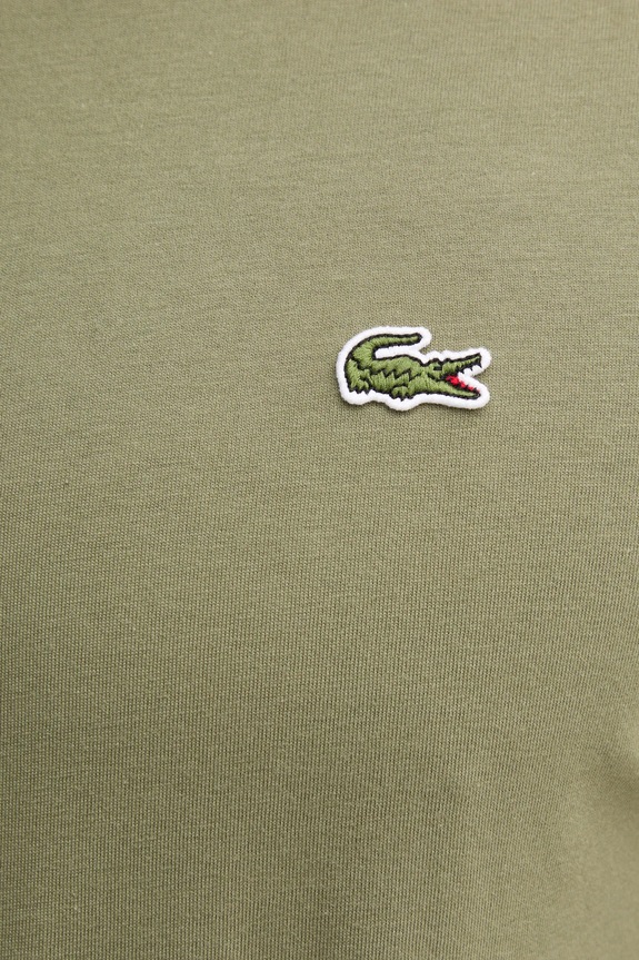 Lacoste basic tričko pánské bavlněné TH7318 zelená