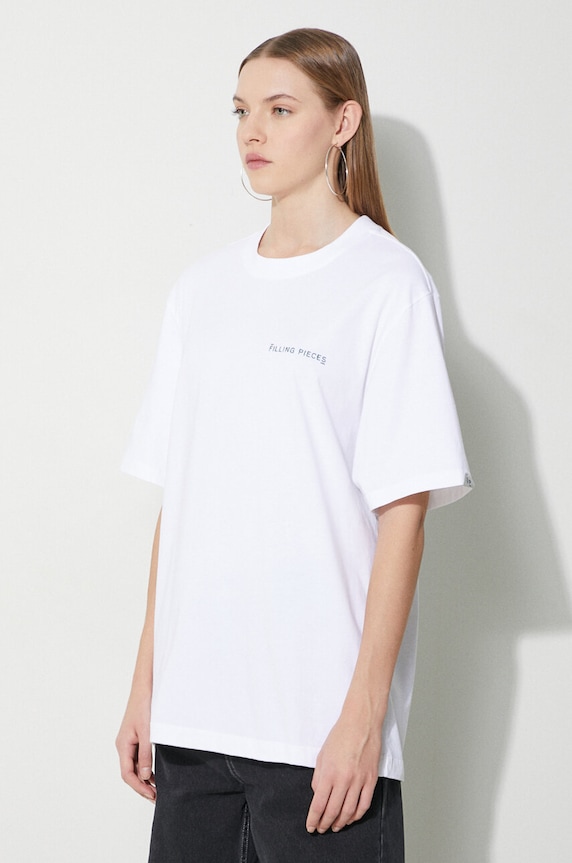 Bavlnené tričko Filling Pieces T-shirt Alphabet 74405001901