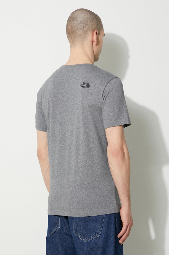 Clothing The North Face t-shirt M S/S Simple Dome Tee NF0A87NGDYY1 gray